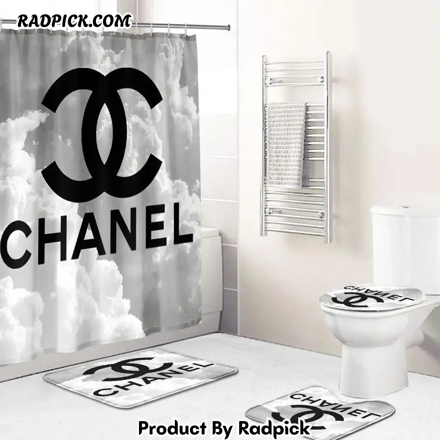 Chanel shower curtain black and white cloud luxury bathroom set 18 bathroom set rp3871158.png